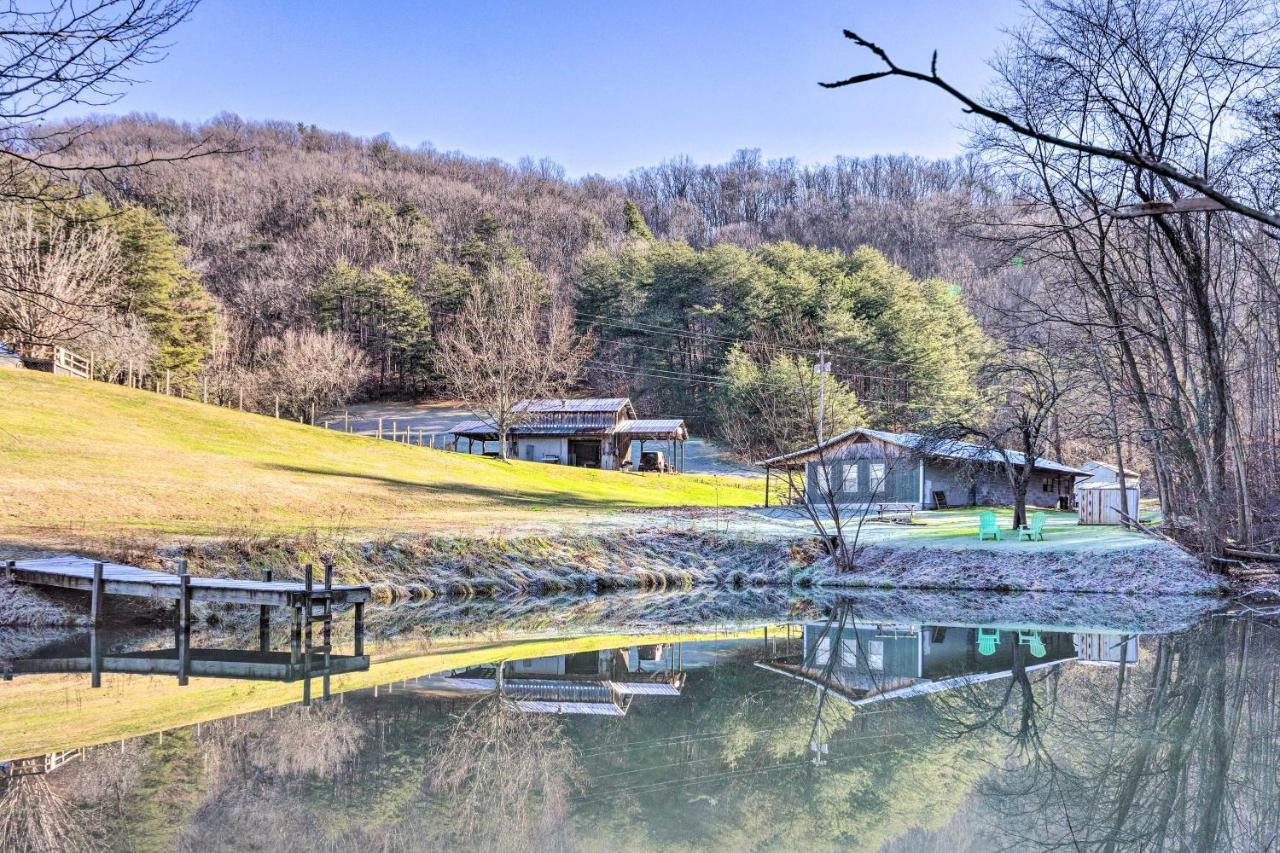 Pet-Friendly Blue Ridge, Cherokee Forest Retreat! Greeneville Bagian luar foto